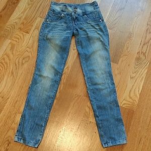 Medium mid rise Wash skinny Jeans